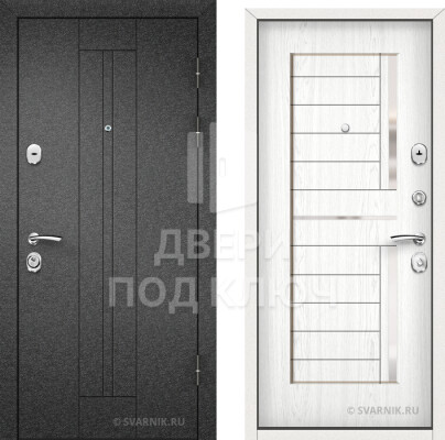 Входная утепленная дверь на дачу ДПК-10054