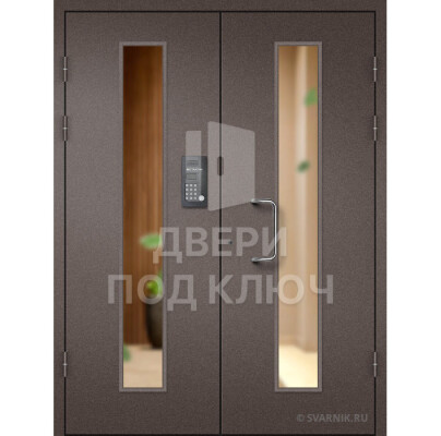 Подъездная тамбурная дверь эконом-класса ДПК-13696